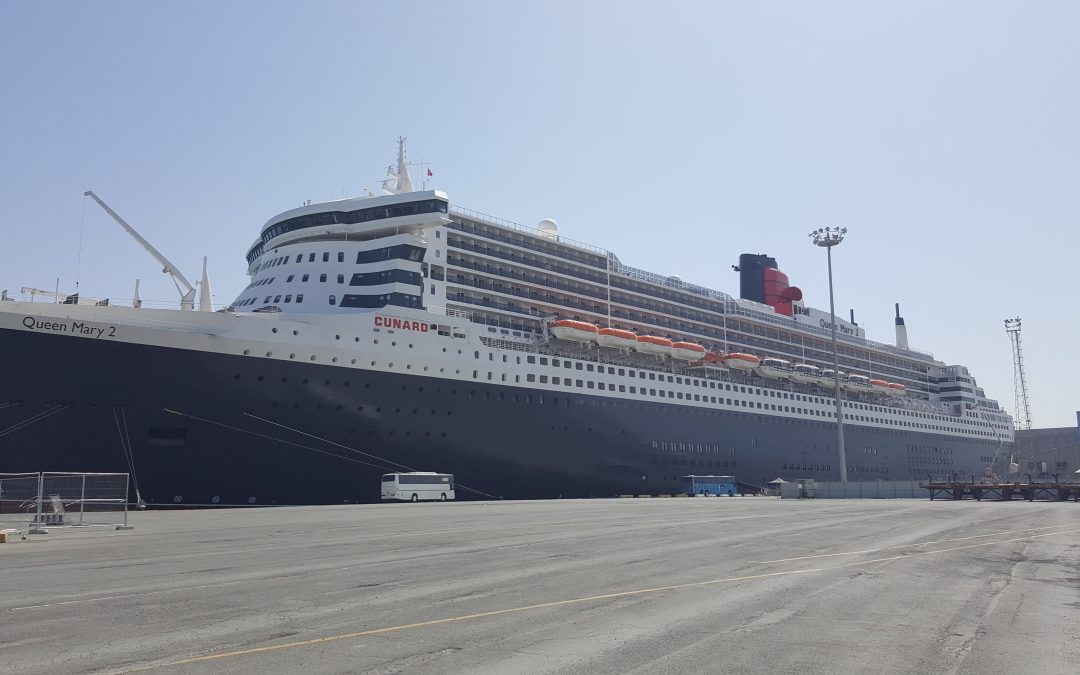 Queen Mary calls at Limassol Port