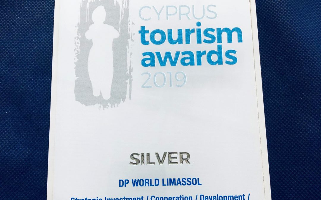 DP World Limassol recognised at Cyprus Tourism Awards 2019